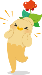 희(기쁨) 캐릭터 이미지