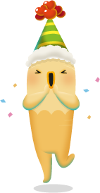 축하 캐릭터 이미지